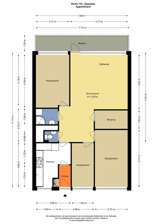 Medium property photo - Perim 114, 1503 GB Zaandam